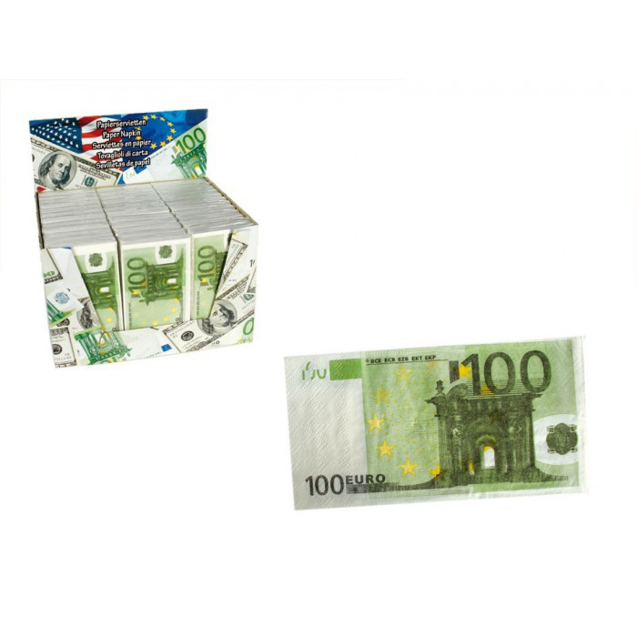 Serwetki 100 EURO