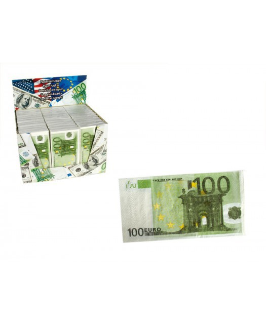 Serwetki 100 EURO